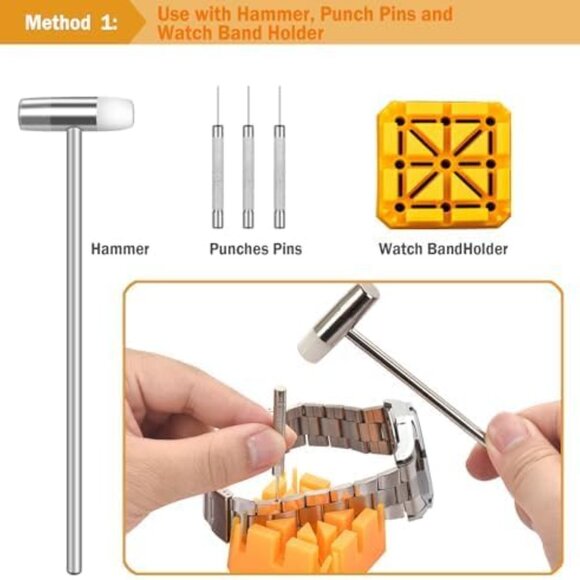Watch Repair Tool Kit: 149 PCS Professional Watch Toolkit - Picture 3 of 6